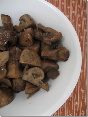 Fodder & Libations: Red Wine Sautéed Mushrooms